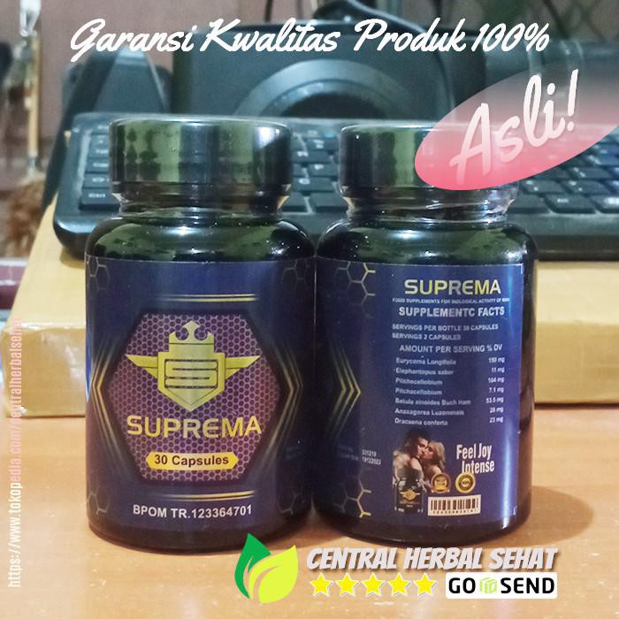 Dosis kloksasilin 3 x 250 mg per hari sebelum makan. Jual Suprema Asli Original 100 Bpom Obat Pembesar Alat Vital Pria Permanen Berkhasiat Indonesia Shopee Indonesia