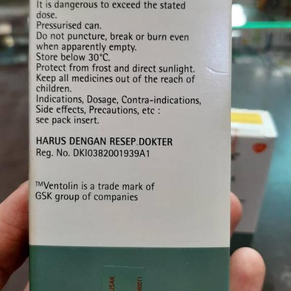 Ventolin inhaler 100 mcg 200 dosis/salbutamol/inhaler asma/sesak nafas · ventolin inhaler 100 mcg 200 dosis/salbutamol/inhaler asma/sesak nafas. Jual Terlaris Obat Asma Semprot Sesak Nafas Made In Spain Spanyol Indonesia Shopee Indonesia