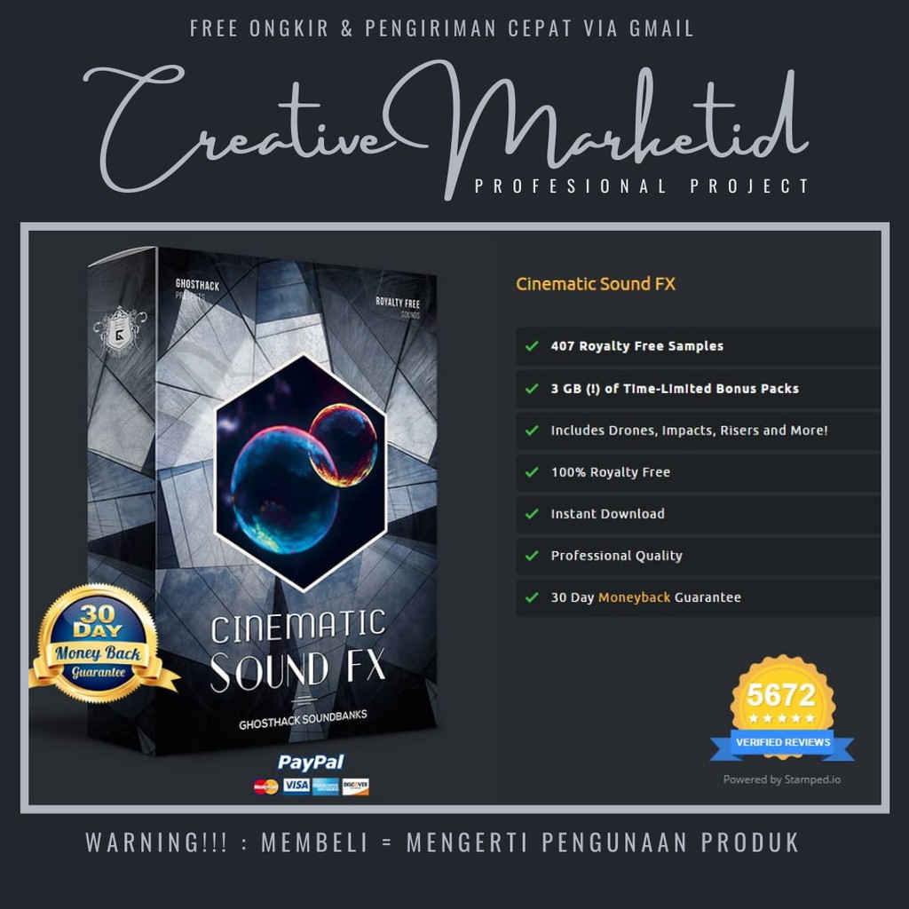 Get high quality royalty free samples, multiple genre music loops from loopmasters sample boutique. Jual Cinematic Sound Fx 2 Ghosthack Cinematic Sounds For Filmmakers And Music Producers Indonesia Shopee Indonesia