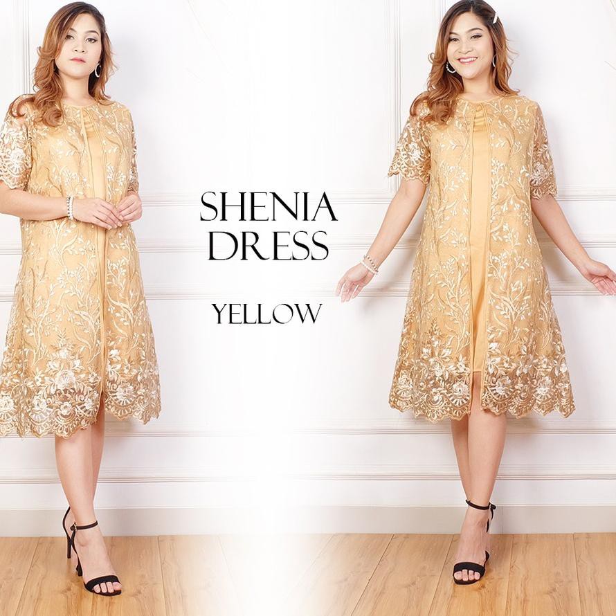 G00இ Sheina Dress Pesta Full Brukat Tebal Bodycon Jumbo Gaun Dress Import Big Size Kondangan Zhmur Shopee Indonesia