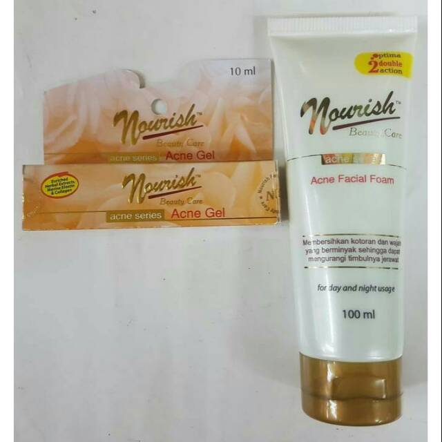 Nourish skin nourishskin obat jerawat flek hitam kerutan 15tablet. Jual Paket Nourishskin Anti Acne Indonesia Shopee Indonesia