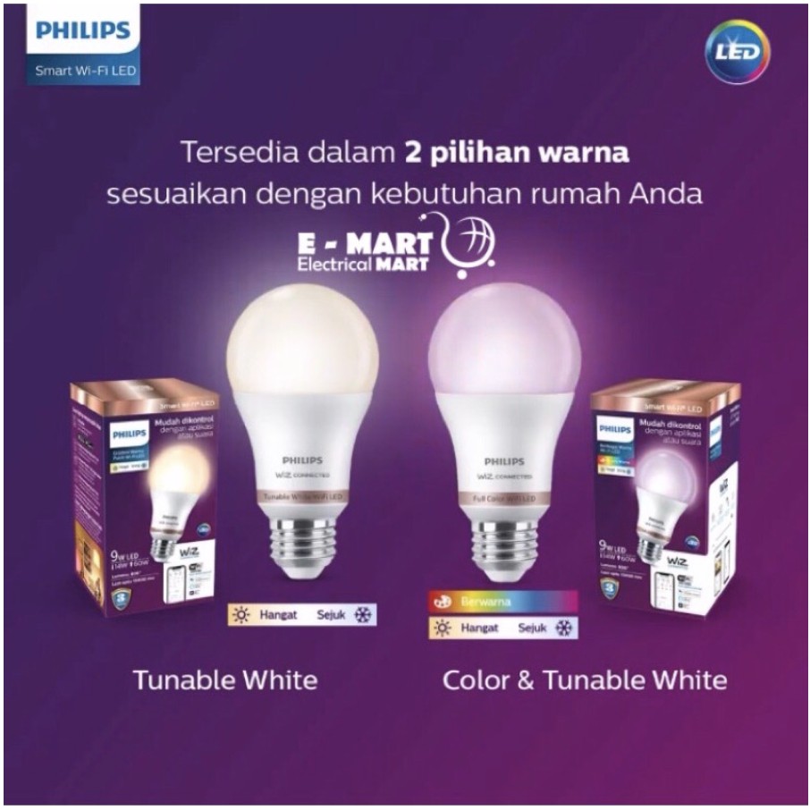 Hubungan slogan iklan lampu philips terus terang philips terang terus terhadap positioning philips sebagai lampu hemat energi di benak konsumen. Promo Termurah Lampu Philips Bohlam Smart Led Wifi 9 Watt E27 Rgb Tunable White Putih Kuning Shopee Indonesia
