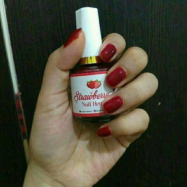 Yuk jadi yang pertama tau diskon & penawaran terbaik dari jd.id. Strawberry Nail Henna Berpom Shopee Indonesia