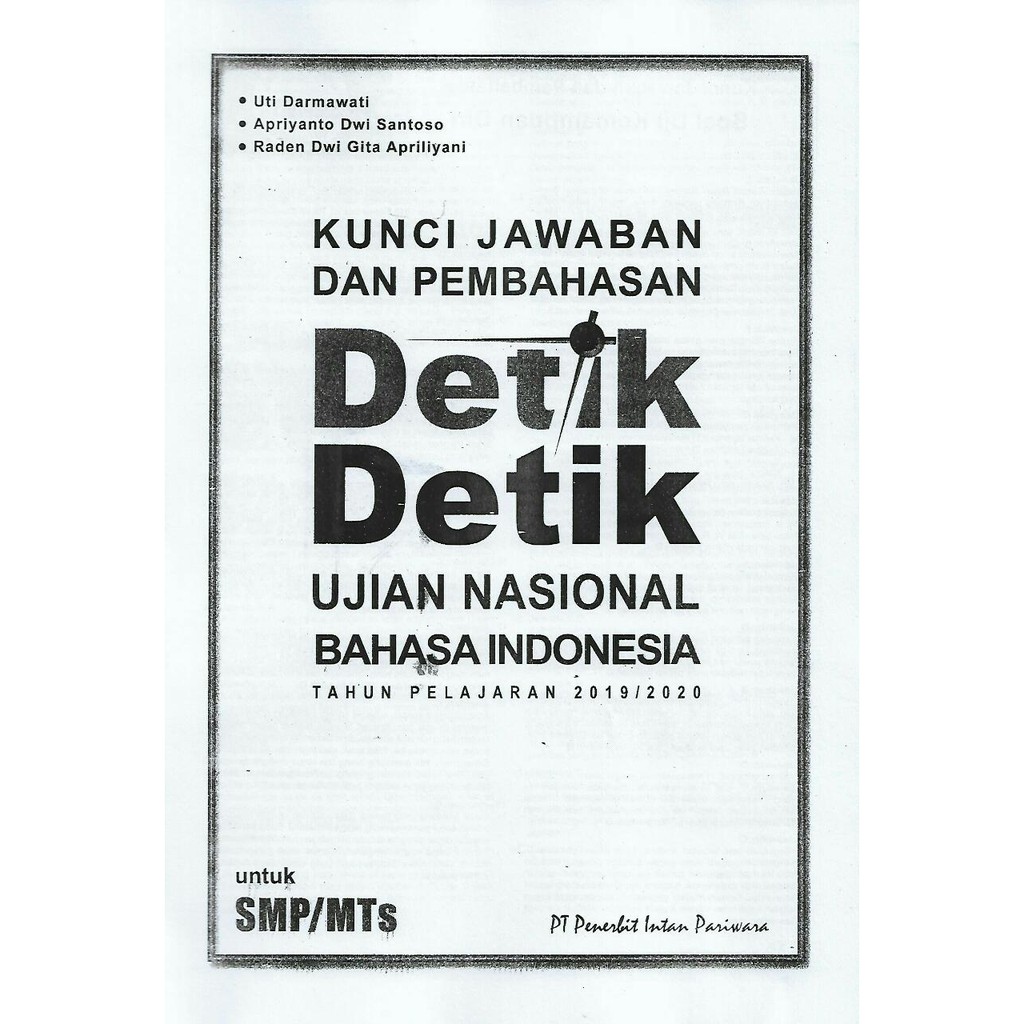 Profil negara filipina sebagai anggota asean. Detik Detik Kunci Jawaban Bahasa Indonesia Smp Mts Tahun Ajaran 2019 2020 Shopee Indonesia
