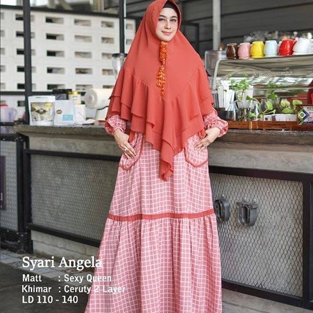 Gamis Syari Xl Xxl Jumbo Gamis Ceruty Premium Bahan Sexy Queen