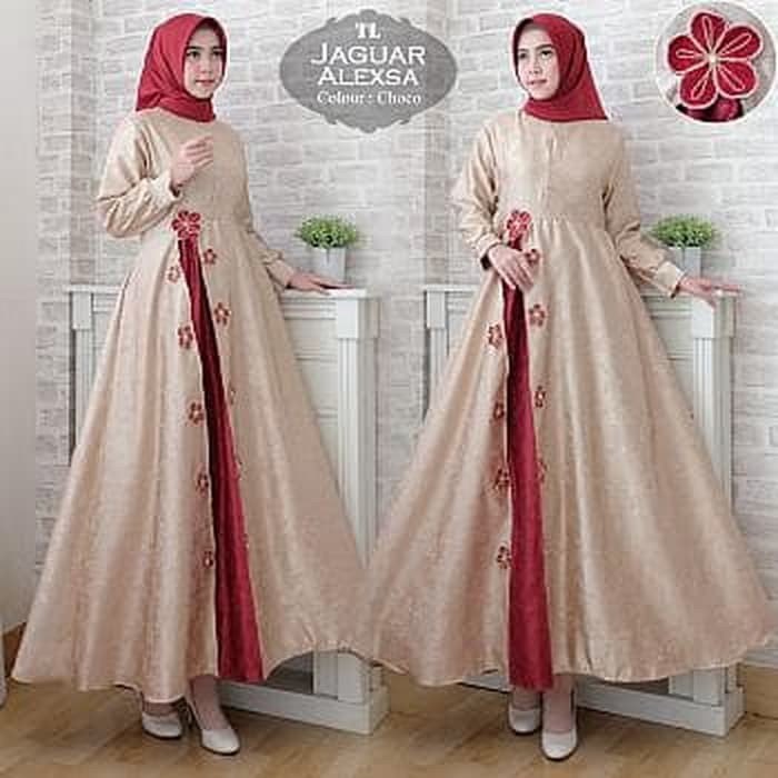 Rekomendasi baju sejenis kain jaguarsilahkan scroll kebawah untuk memilih model yang. Gamis Jaguar Harga Terbaik Dress Muslim Fashion Muslim September 2021 Shopee Indonesia