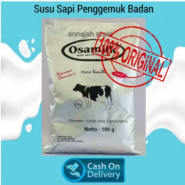 Susu dancow fortigro enriched dan indomilk plain full cream merupakan nominasi susu merk terbaik yang dapat menambah berat badan secara . SUSU OSAMILK PENGGEMUK (SAPI & KAMBING) | Shopee Indonesia