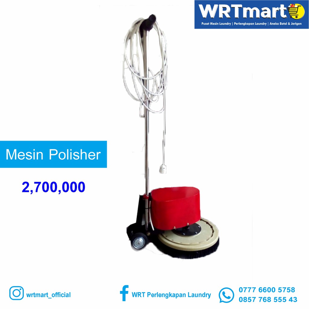 New Mesin Polisher Alat Sikat Karpet Laundry Simple Original Murah Daya  Listrik 200 Watt Super Clean | Shopee Indonesia