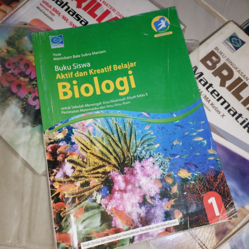 Jual buku biologi kelas 10 penerbit grafindo