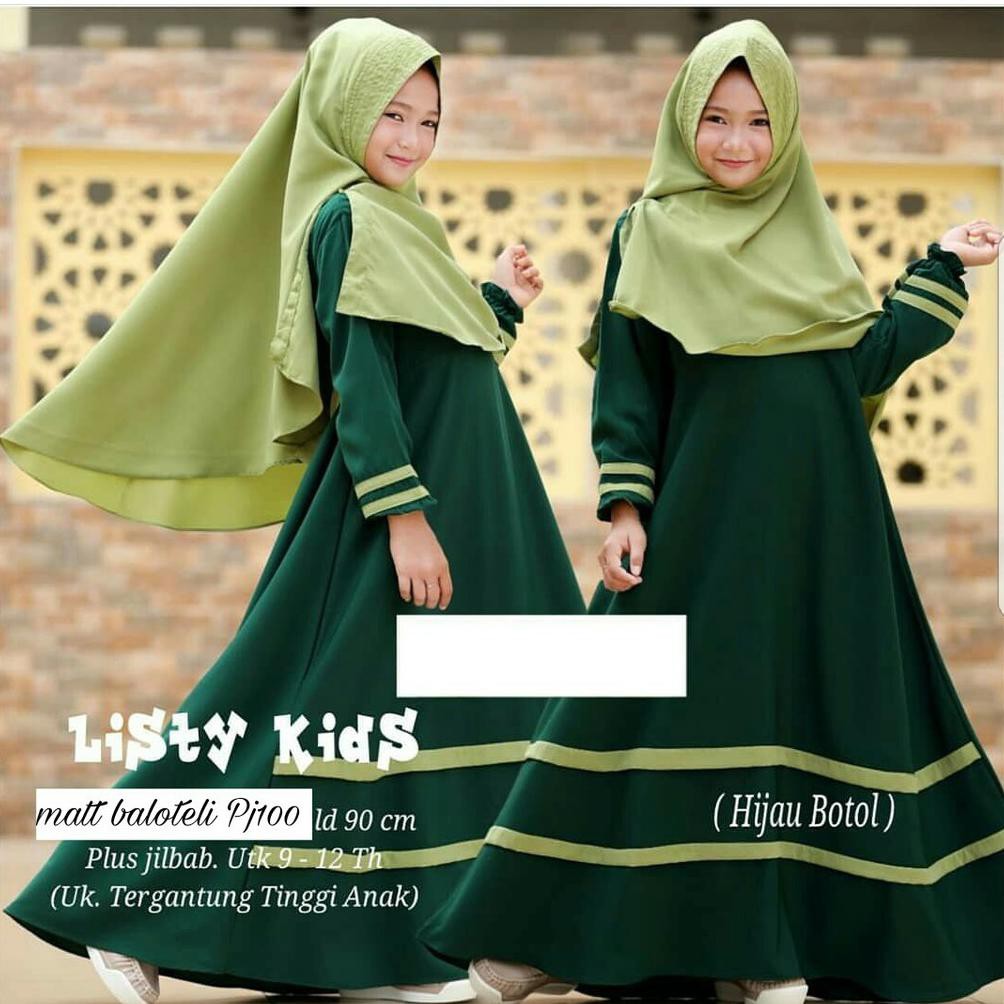 Gamis Remaja Hany 2in1 Baju Remaja Baju Terbaru Katun Jepang