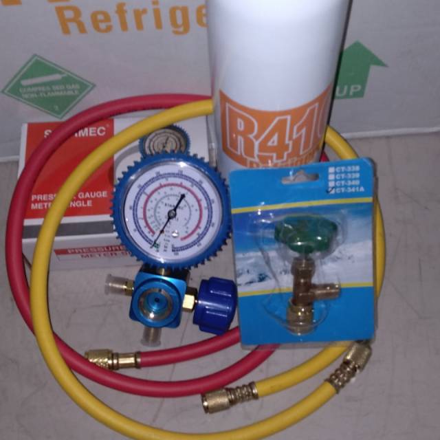 Jual Paket Isi Ulang Sendiri Freon Ac R410 R410a Pake Langsung Dingin Kota Depok Marsiaulia 