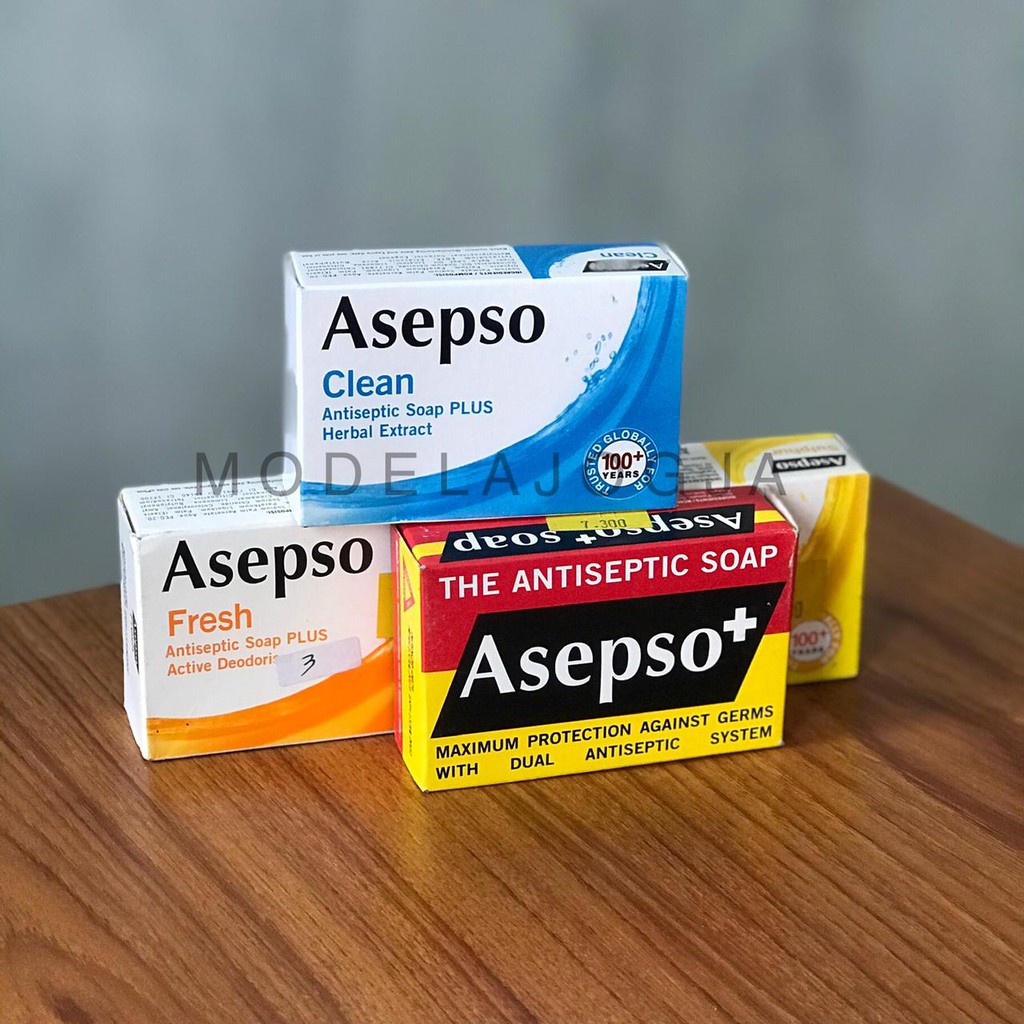 Sabun asepso memang bukan sabun yang dikhususkan untuk menyembuhkan jerawat dan memang bukan sabun khusus untuk membersihkan wajah, namun kandungan . Jual Asepso Sabun All Varian Indonesia Shopee Indonesia