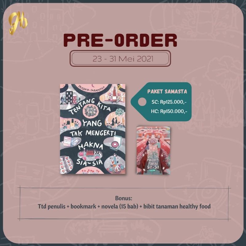 tentang kita yang tak mengerti makna sia-sia Pradnya pramitha | Shopee  Indonesia