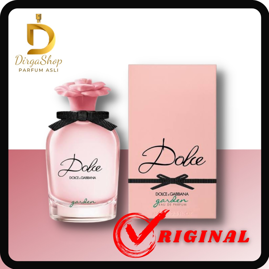 sale parfum original dolcegabbana dolce gabbana dg dolce garden edp 75ml authentic women shopee indonesia on perfume for women sale