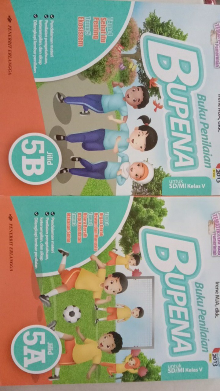 Jika anda sedang mecari file download buku bupena kelas 5 pdf , maka ini adalah halaman yang . Paket 2 Buku Bupena 5a Dan 5b Revisi Kelas 5 Semester 1 Shopee Indonesia