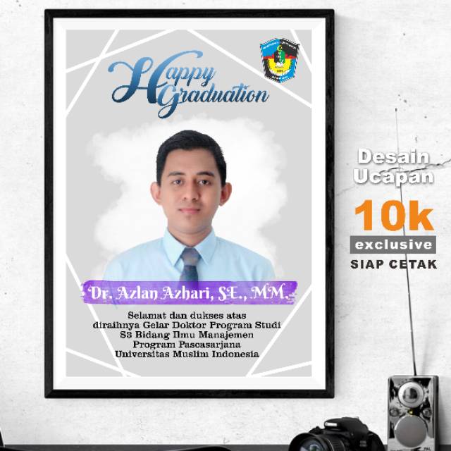 Maybe you would like to learn more about one of these? Kirim Ucapan Selamat Wisuda Happy Graduation Termurah Siap Cetak Shopee Indonesia