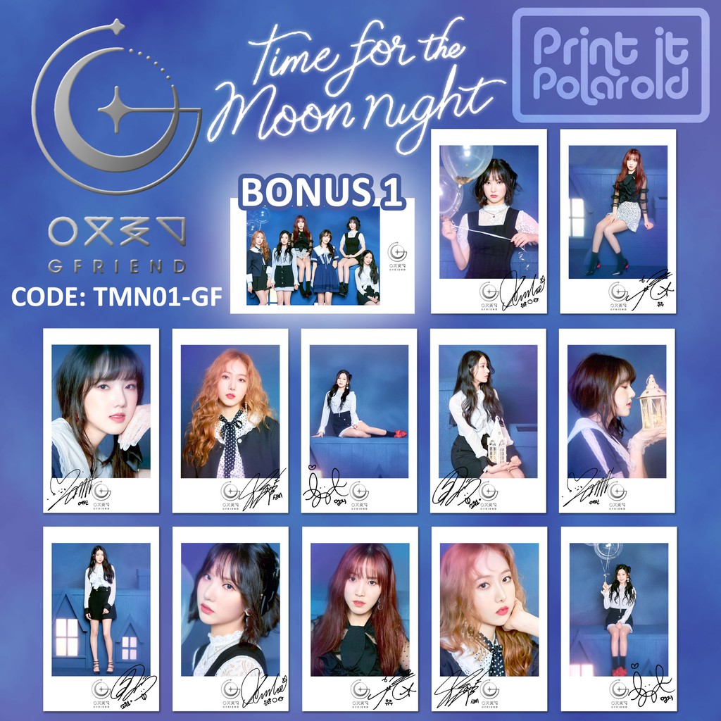 여자친구 #gfriend #bazzargfriend 여자친구 facebook: Jual Polaroid Kpop Gfriend Ttd Isi 13 Gfriend Time For The Moon Night Shopee Indonesia