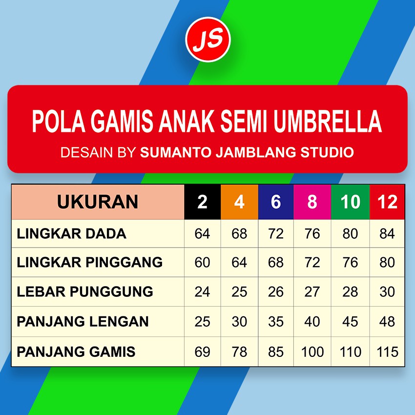 Pola Instan Gamis Anak Semi Umbrella Shopee Indonesia