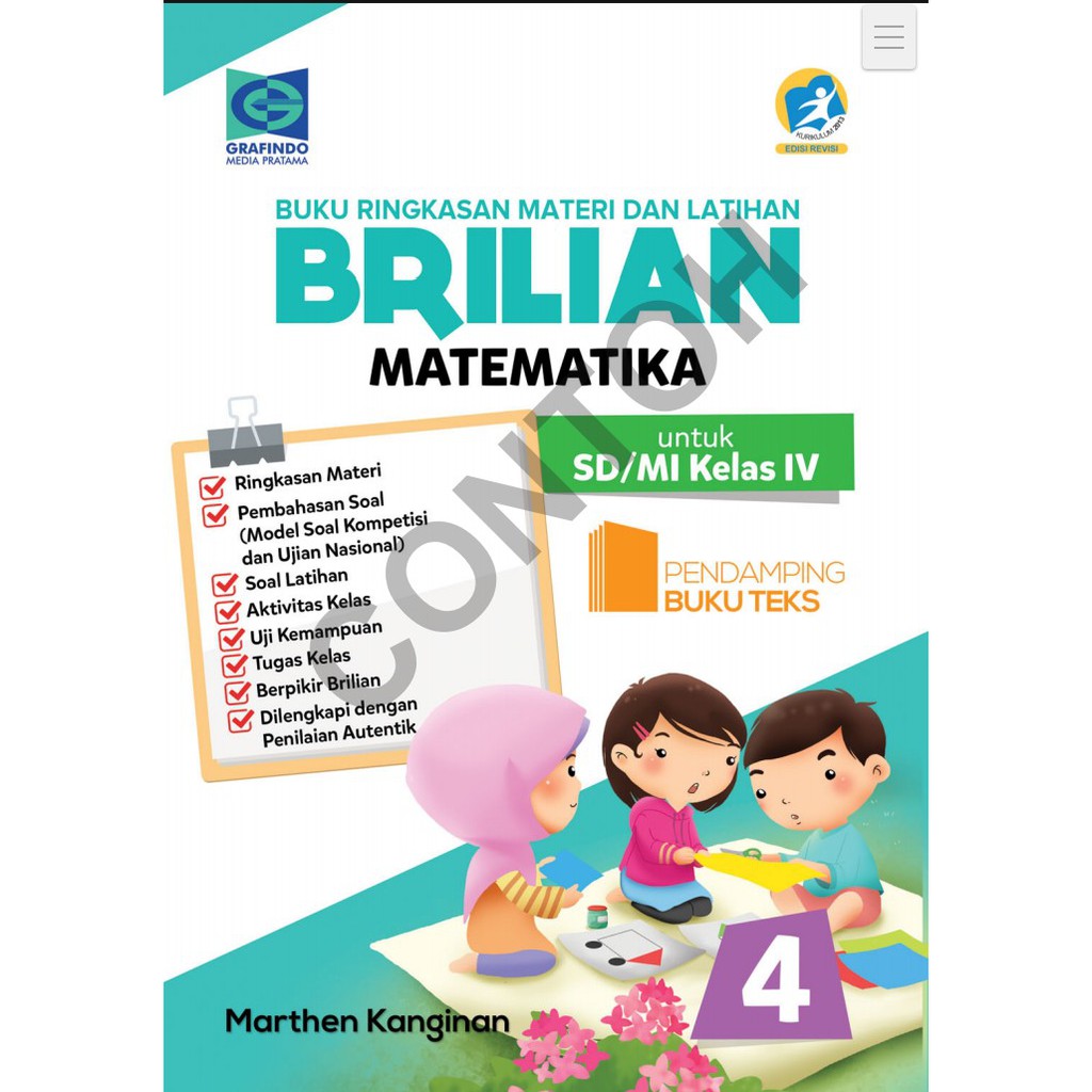 Belanja online soal matematika kelas 4 terbaik, terlengkap & harga termurah di. Buku Ringkasan Materi Dan Latihan Brilian Matematika Sd Kelas 4 Shopee Indonesia