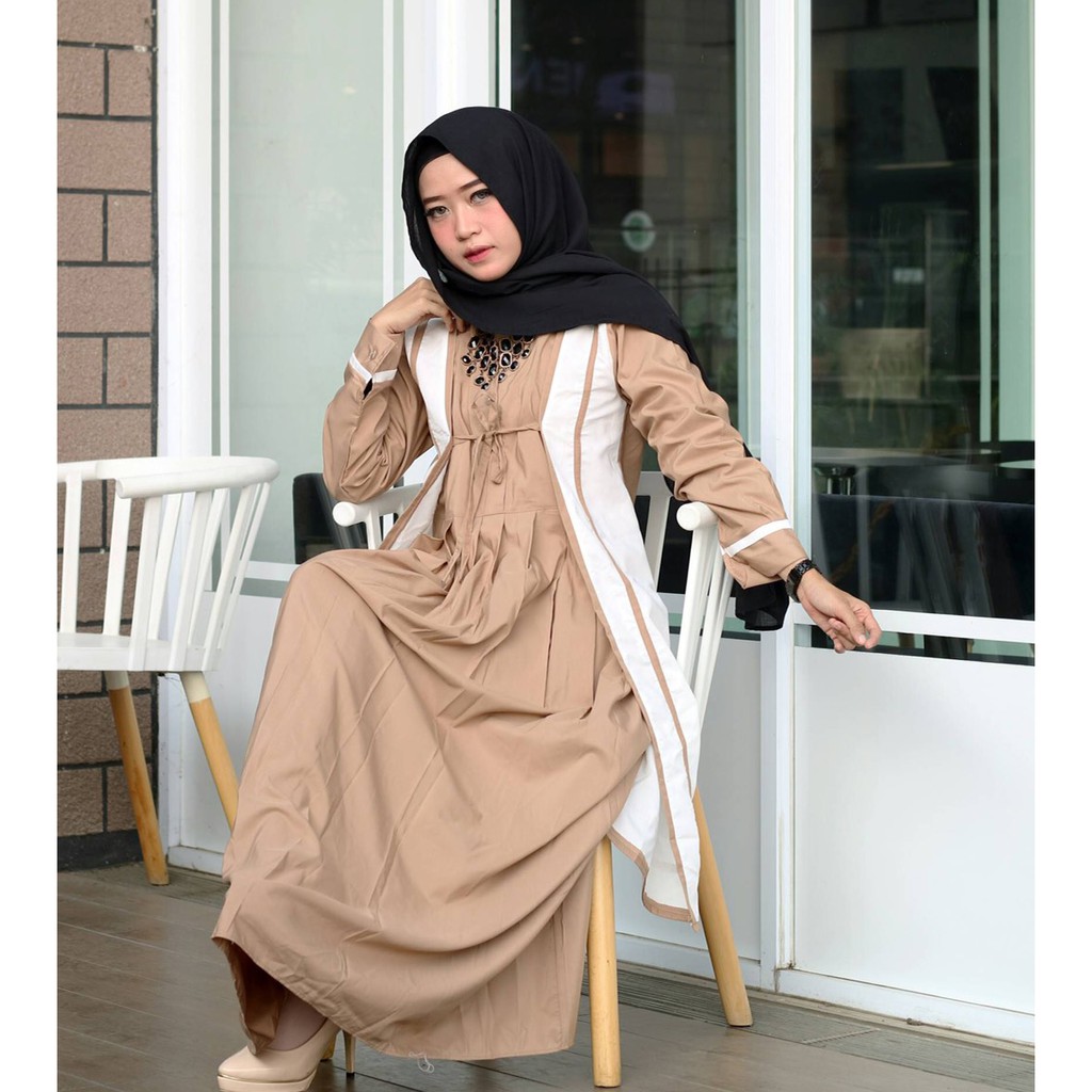 Promo Flash Sale Mariska Dress Baju Gamis M Odel Original Muslim