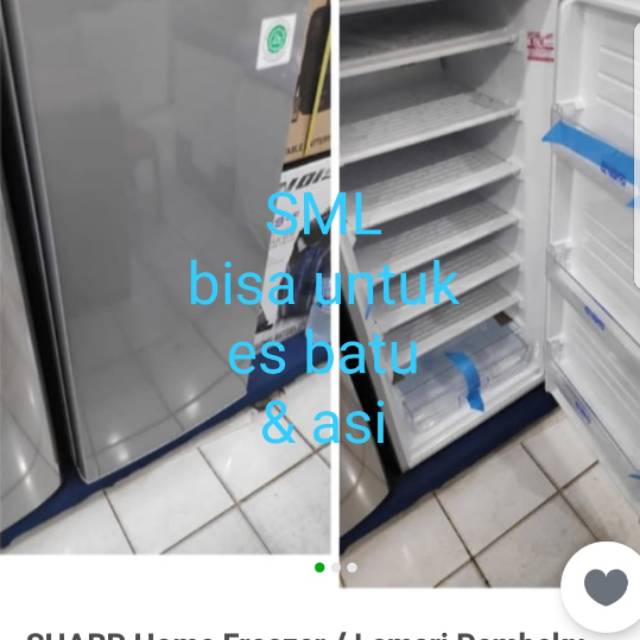 Jual Produk Kulkas Freezer Sharp 8 Rak Termurah Dan Terlengkap September 2021 