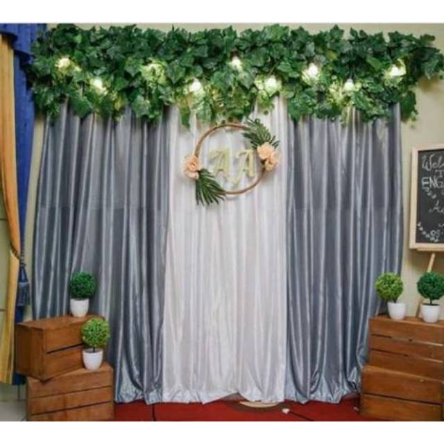 Nama kain untuk backdrop lamaran architecture archive . Kain Background Lamaran Ukuran 2 5 X 2 2 Meter Hanya Kain Shopee Indonesia