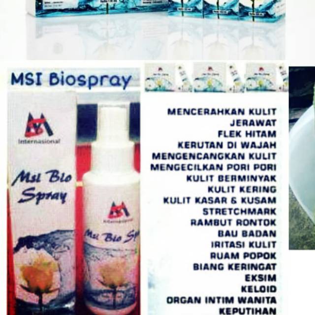Beli natura beauty spray (glutathion collagen) / bio spray natura world / semprot wajah / terbaru di. Harga Bio Spray Msi Original Terbaru April 2022 Biggo Indonesia