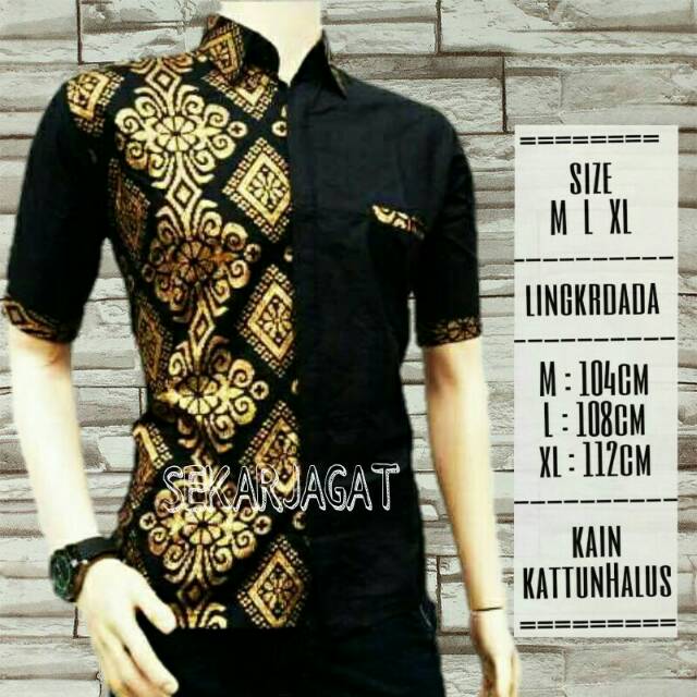 Baju Cowok Kombinasi Batik - Baju Batik Exclusive Prada Kemeja Fashion Pria Kombinasi Fashion Pria Murah Terlaris Kemeja Pria Shopee Indonesia