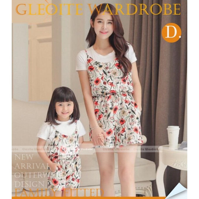 Gamis Couple Mom Kid Baju Muslim Kembar Ibu Anak Shopee Indonesia