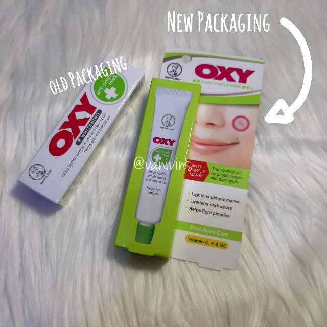 Oiya, yang sering kelupaan waktu mau pake adalah, cara pakai si oxy 10 ini harus di shake dulu girls. New Oxy Anti Pimple Mark Untuk Menghilangkan Bekas Jerawat Oxy Whitening 18gr Shopee Indonesia