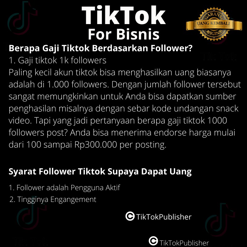 followers akun tiktok 50 k real fyp organik account for bisnis &amp; olshop &amp;  influencer livestream | Shopee Indonesia