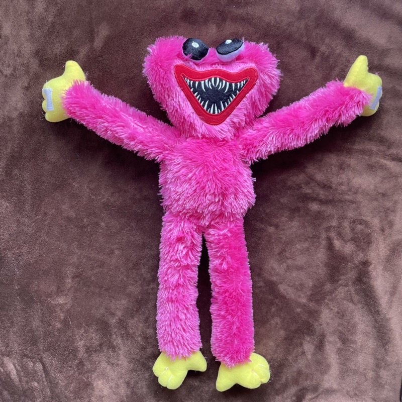 Jual boneka huggy wuggy game poppy play time warna pink & tiktok doll