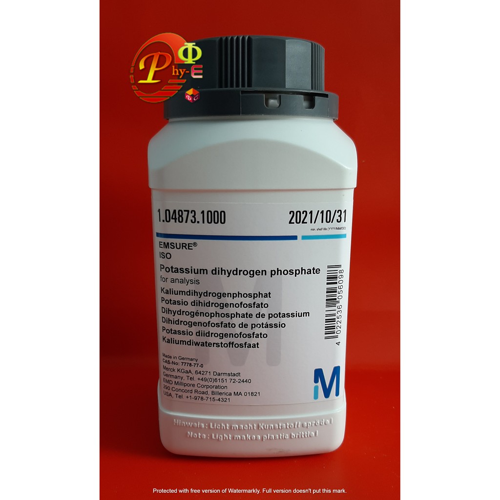 Beli kalium dihidrogen fosfat terlengkap harga murah march 2022 di tokopedia! Jual Potassium Dihydrogen Phosphate Kalium Dihidrogen Fosfat Kh2po4 Per 5 Gram Indonesia Shopee Indonesia