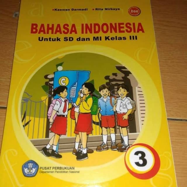 Beli koleksi buku bahasa indonesia kelas 3 sd online lengkap edisi & harga terbaru november 2021 di tokopedia! Buku Bahasa Indonesia Untuk Sd Mi Kelas 3 Bse Shopee Indonesia