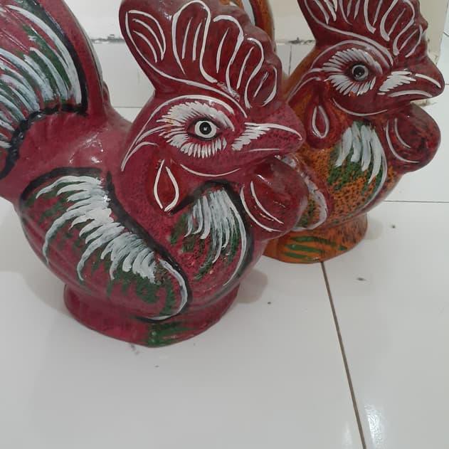 Download Gratis Gambar Celengan Ayam Jago Gerabah Dot Painting M Shopee Indonesia Terbaru oleh Lampung Hits