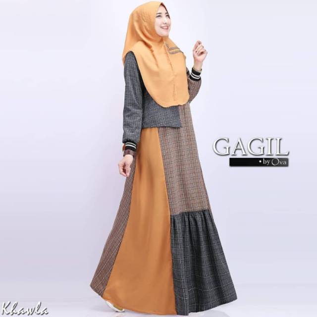 Khawla Syari By Gagil By Ova Shopee Indonesia