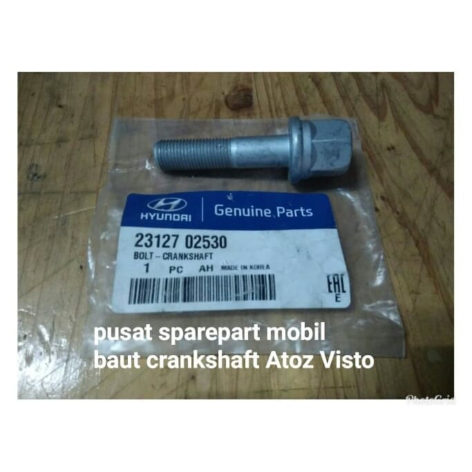 Mobil anda olinya bocor rembes netes ini penyebab & solusinya ganti seal crankshaft #bayuputramotor. Baut Crankshaft Hyundai Atoz Kia Visto Baut Ckp Bolt Crankshaft Shopee Indonesia