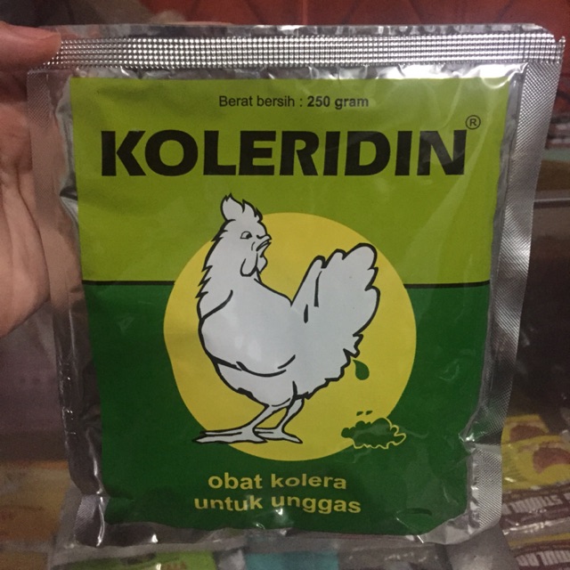Koleridin 250gr Obat Kolera Unggas Shopee Indonesia
