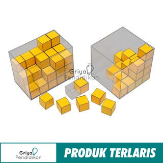 Jadi volume kubus di samping adalah 64 kubus satuan. Model Volume Kubus Balok Kubus Satuan Shopee Indonesia