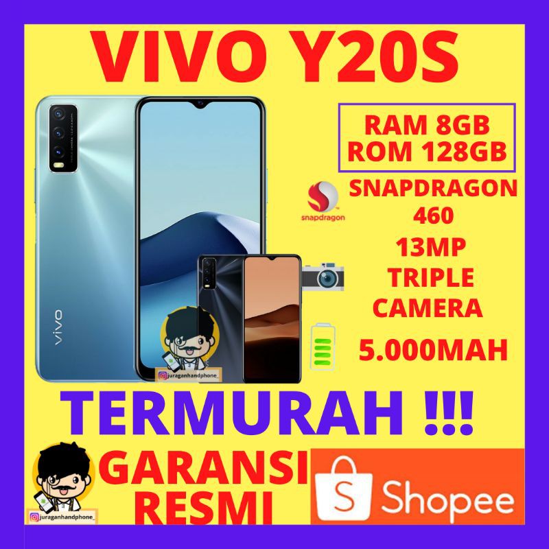 Spesifikasi Dan Harga Hp Vivo Y20s Smartphone Dengan Ram 8gb Jurnal Sumsel 