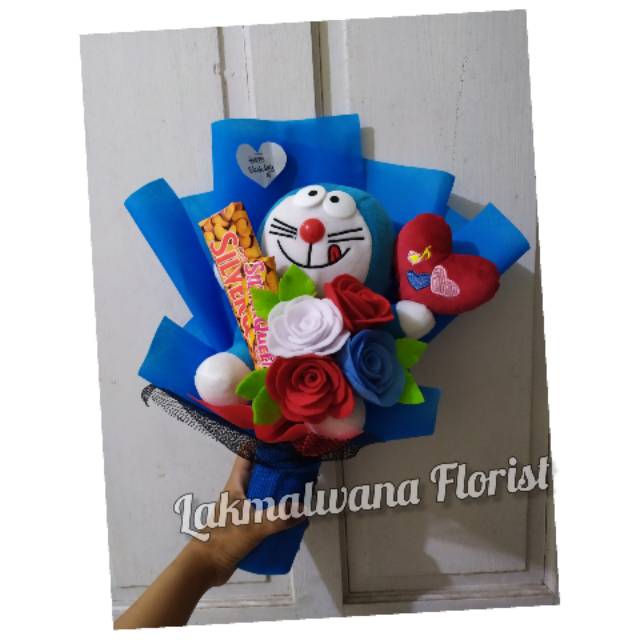Dapatkan Gambar Jual Buket Bunga Boneka Doraemon Kado Wisuda Valentine Terbaru oleh www.lampunghits.com