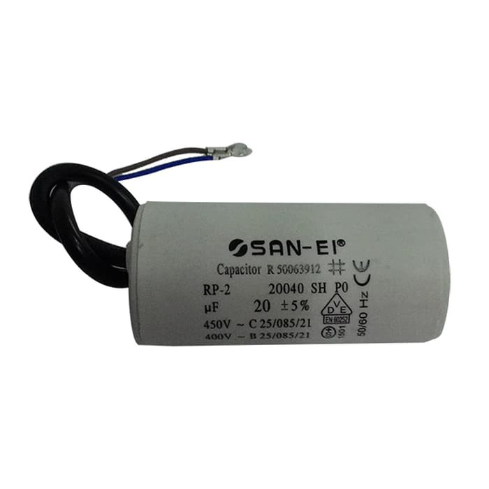 San Ei Kapasitor Pompa Air Bulat 20 Uf 450v