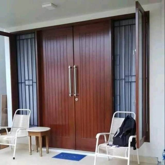 Memang, saat ini daun pintu kupu tarung minimalis semakin diperhatikan demi menghadirkan nuansa yang menenteramkan, tenang, dan mewah. Pintu Minimalis Jati Solid Jati Kering Kupu Tarung Shopee Indonesia