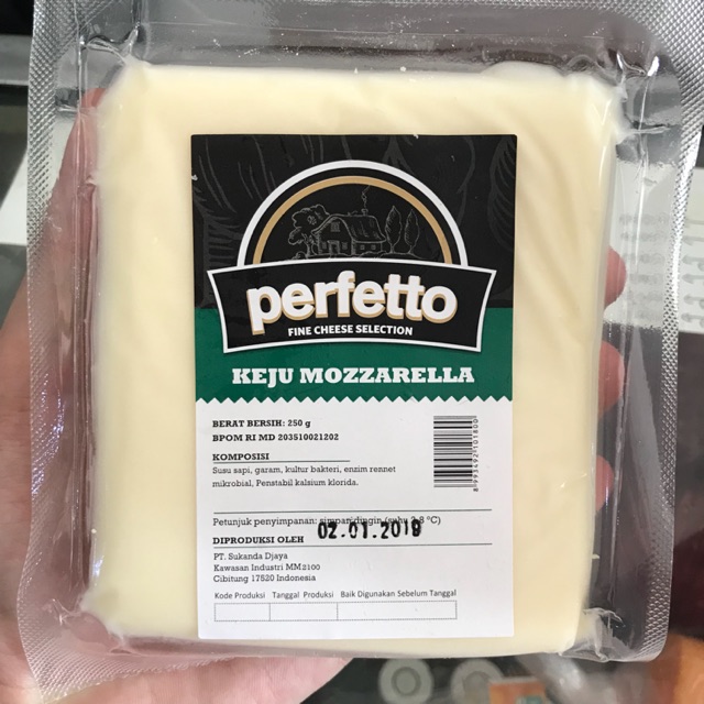 Keju Mozarella 250gr Keju Mozarella 250 Gram Mozarella Cheese Indonesia 