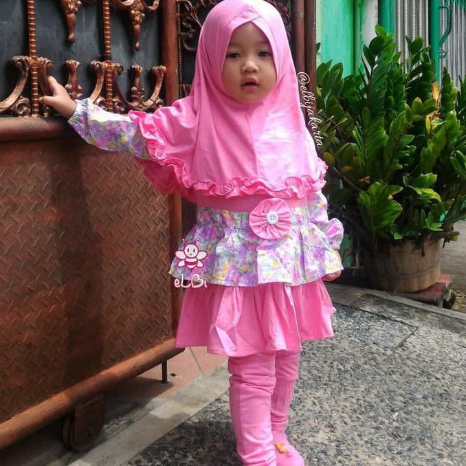 Setelan Baju Kekinian Baju Muslim Anak Baju Anak Perempuan