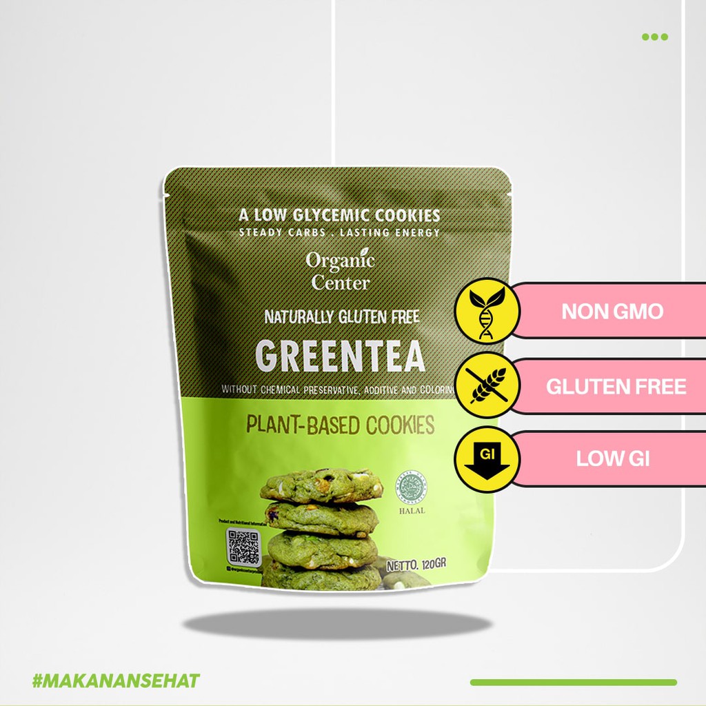 Let's look at this drink and its potential health benefits. Jual Organic Center Cookies Green Tea G F Vegan Cemilan Sehat Gluten Free Indonesia Shopee Indonesia