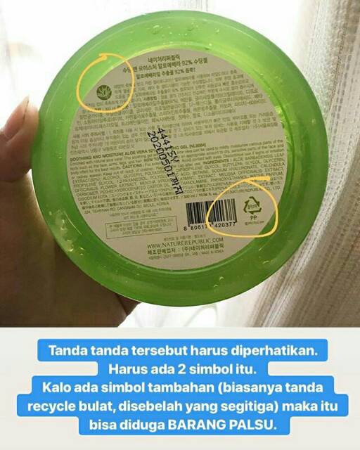 Pemberian obat vascon vascon 4 mg/ 50 cc nama : Jual Promo Diskon Original 100 Nature Republic Aloe Vera Soothing Gel Indonesia Shopee Indonesia