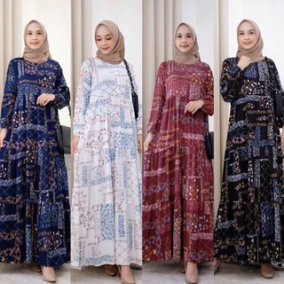 Jual baju wanita tunik wanita tunik motif kaktus bahan wolfis dan katun rayon termurah terbaru online di blibli ✔️ penjual terpercaya ✔️gratis ongkir . | ZAHIRA ETHNIC BOHEMIAN MAXY HOMEDRESS RAYON PREMIUM