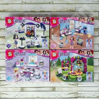 Unik Mainan Lego Disney Princess Lego Friends Exotic Dream Room Set 4pcs