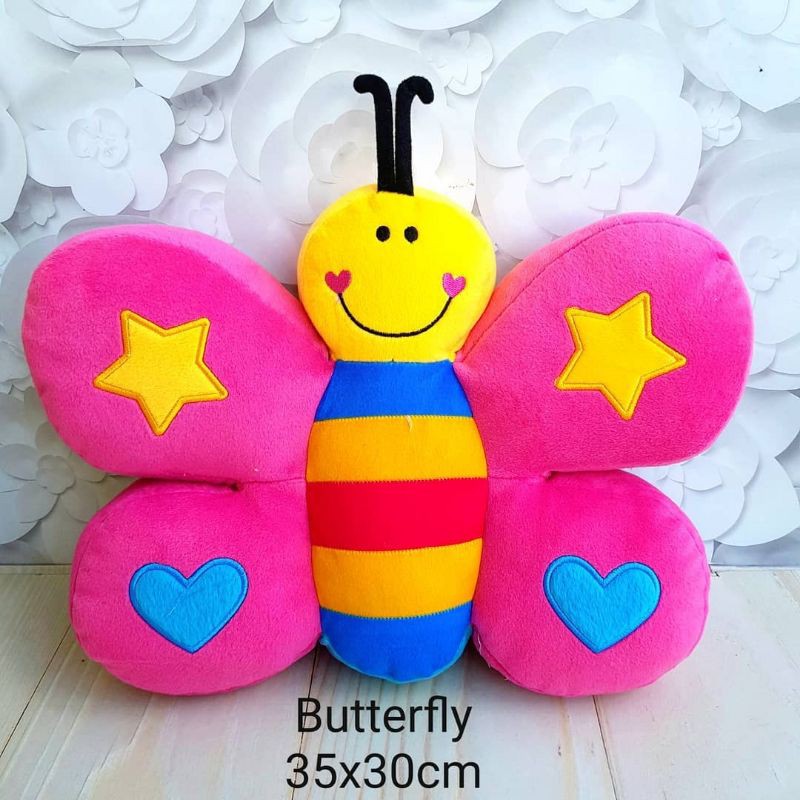 Mewah simulasi butterfly boneka mainan serangga mainan mewah boneka dan mewah . Bantal Kupu Kupu Happy House Shopee Indonesia